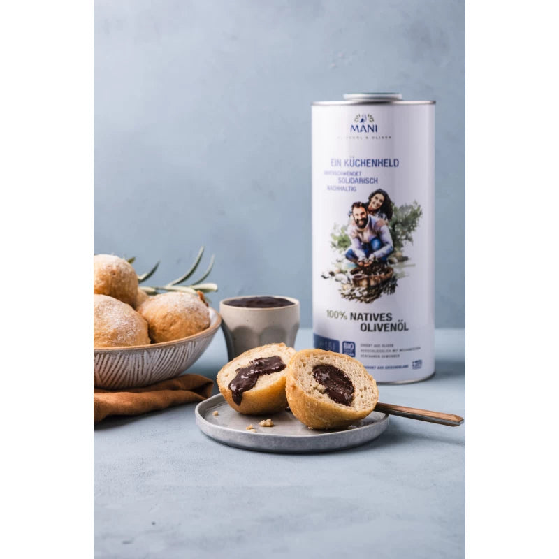 MANI 100% natives Olivenöl, bio, 1,5 l Kanister Olivenöl