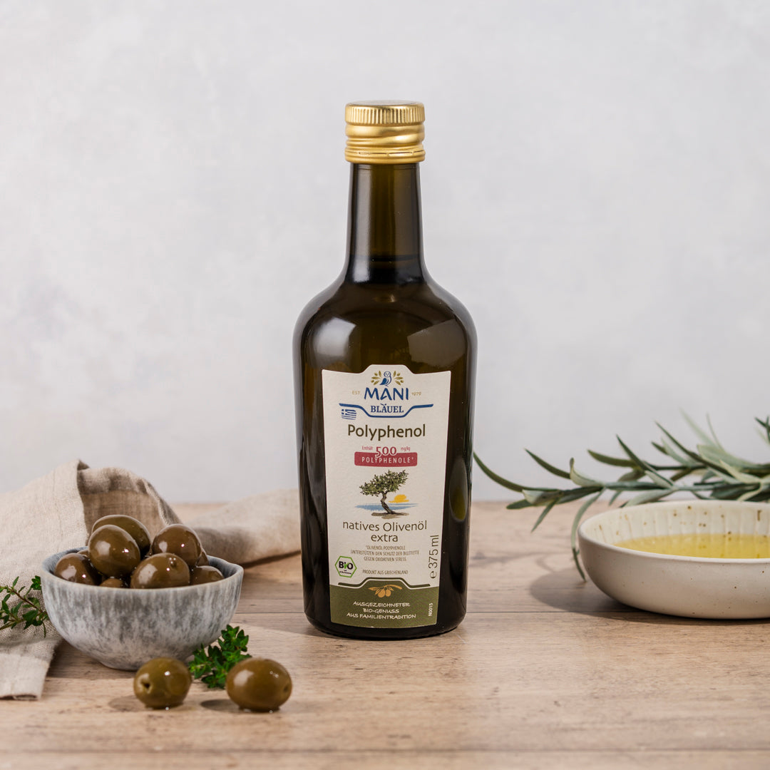 MANI Organic Extra Virgin Olive Oil, Polyphenol
