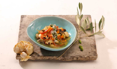 Greek Bean Stew with Olive Paste