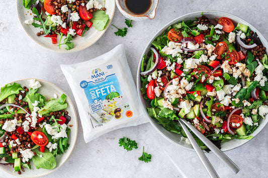 gemischter Linsensalat mit MANI Bio-Feta g.U. 