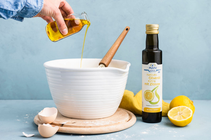 Olivenöl mit Zitrone