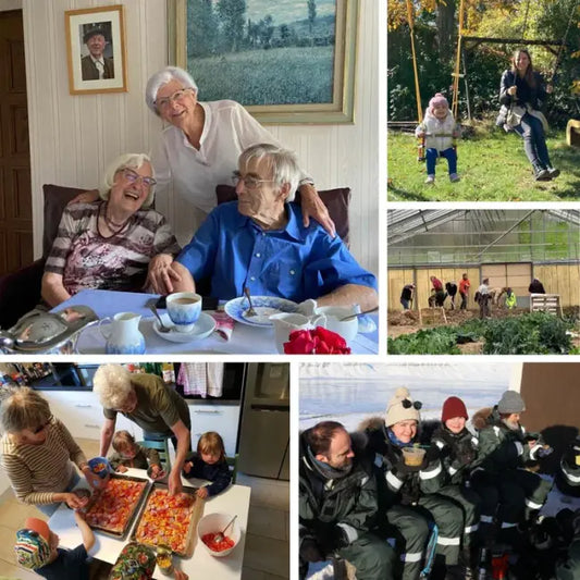 Collage mit Fotografien von MANI Kunden