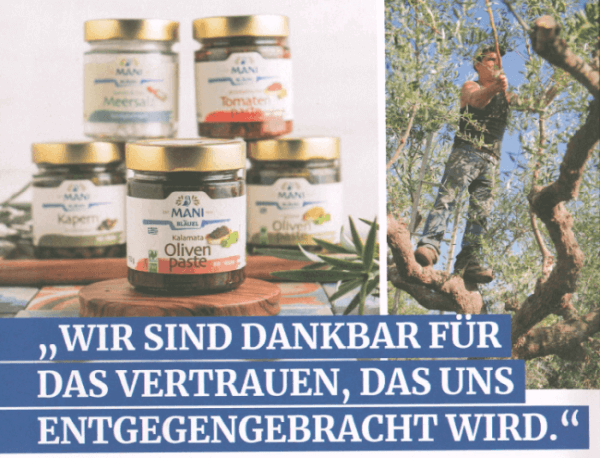 Magazin Nachhaltig Leben Ausschnitt MANI