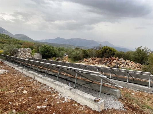 MANI Solaranlage der Wasserversorgung