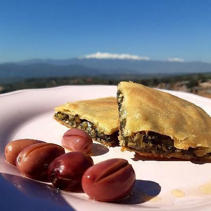 Spanakopita - griechischer Spinat-Strudel