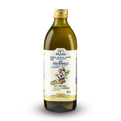 MANI Bläuel "The Kitchen Hero", 100% organic virgin olive oil