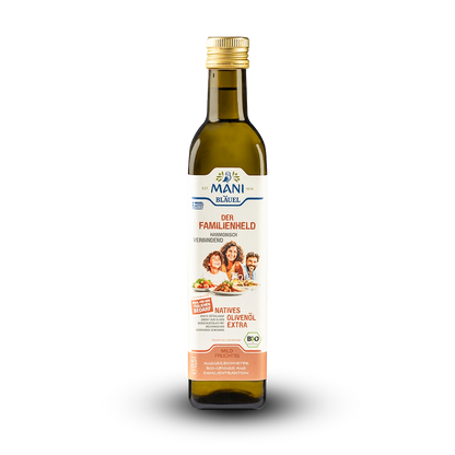 MANI Bläuel "The Family Hero" extra virgin olive oil, organic