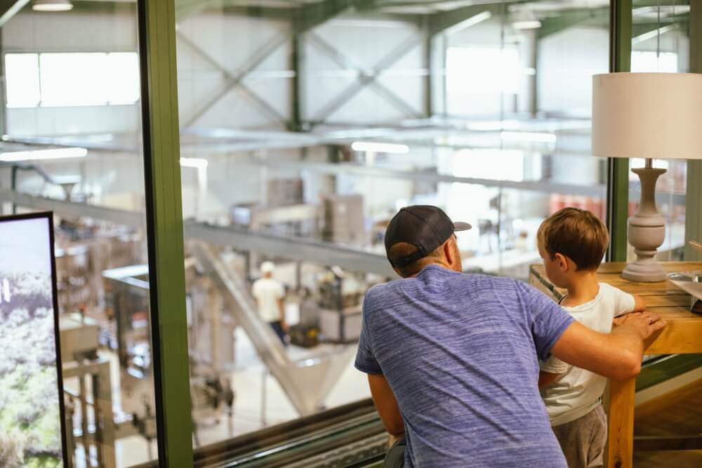 Besuch in unserer Produktion