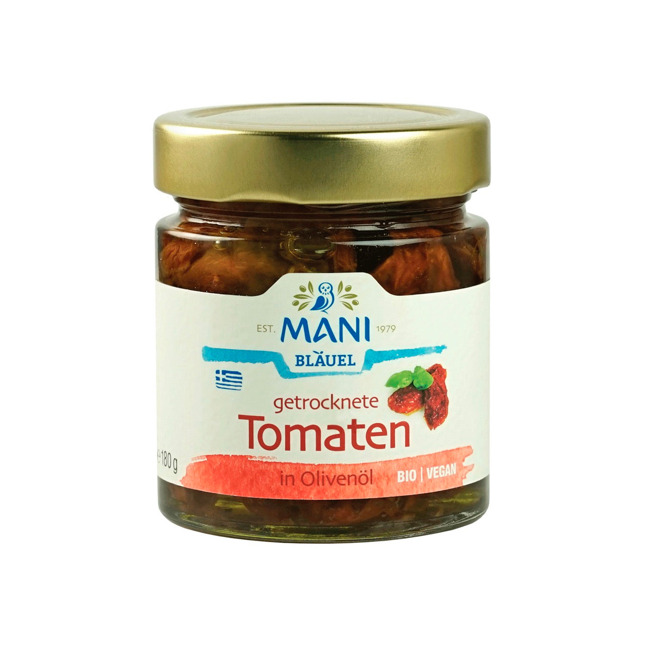 ΜΑΝΙ Getrocknete Tomaten in Olivenöl, bio