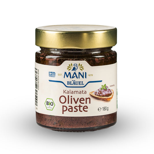 MANI Organic Kalamata Olive Paste, Naturland Fair