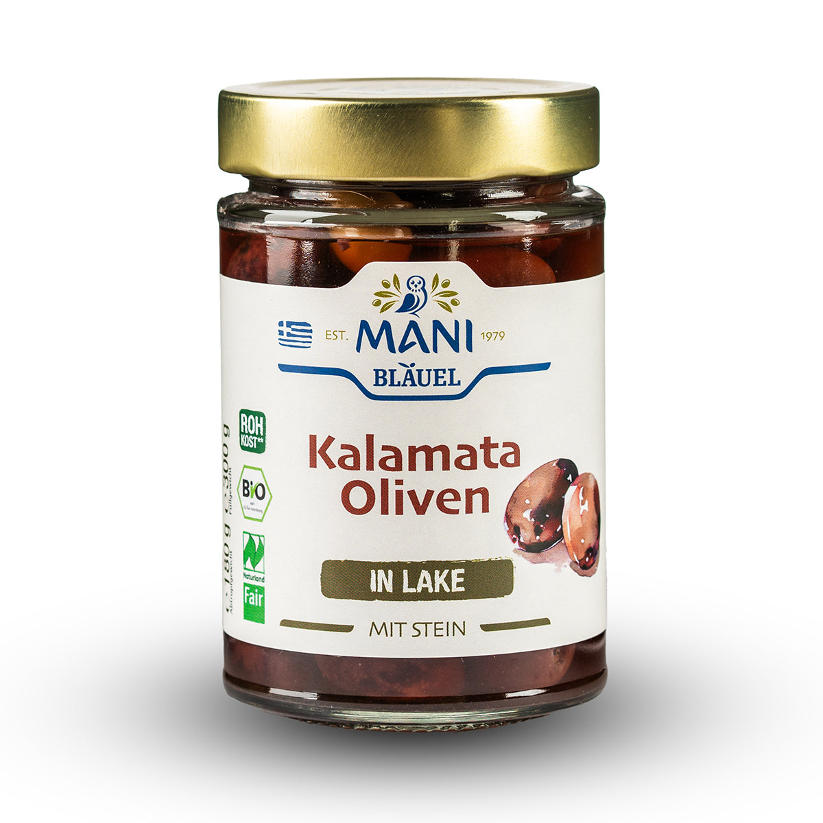 MANI Kalamata Oliven in Lake, bio, Naturland Fair