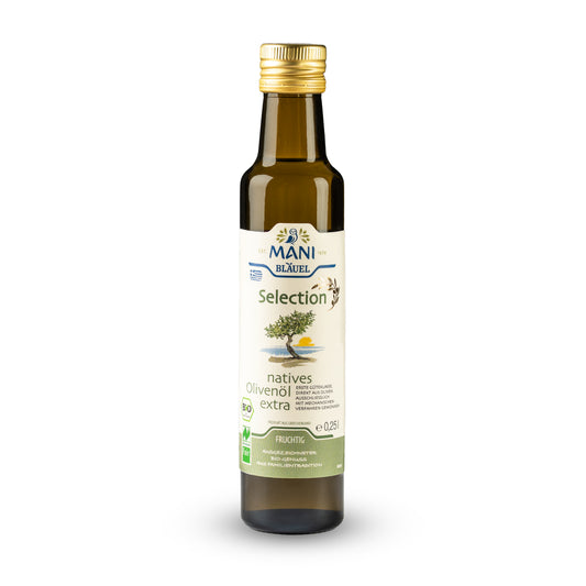 MANI Bläuel natives Olivenöl extra, Selection 0.25l, Naturland Fair zertifiziert