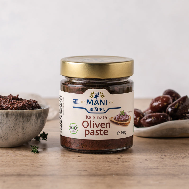 MANI Organic Kalamata Olive Paste, Naturland Fair