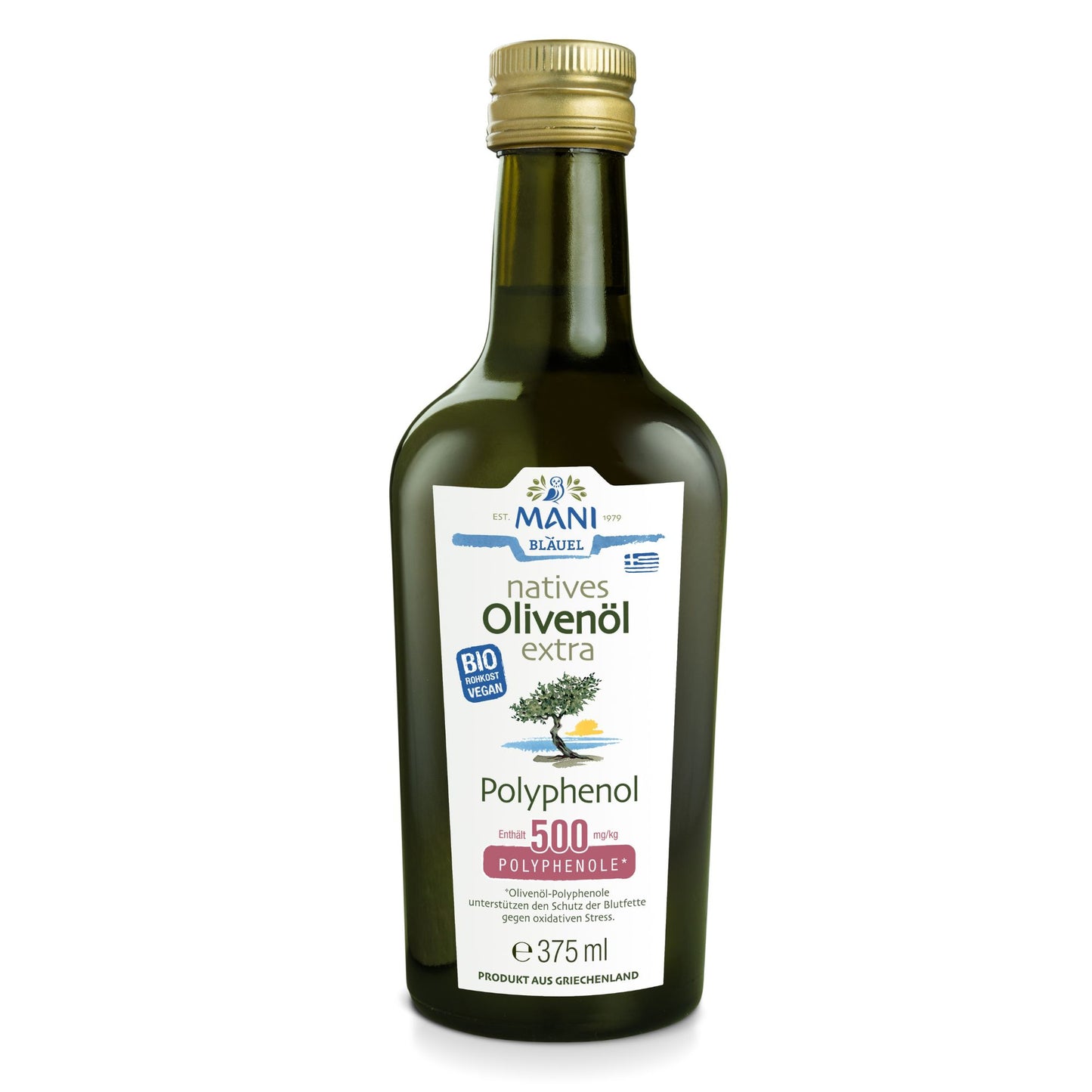 MANI Organic Extra Virgin Olive Oil, Polyphenol