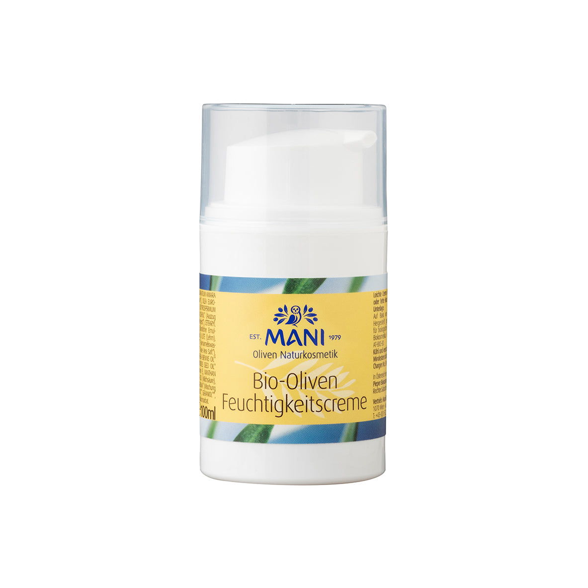 MANI Organic Olive Moisturizer