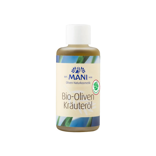 MANI Bio-Oliven Kräuteröl, 100 ml Flasche