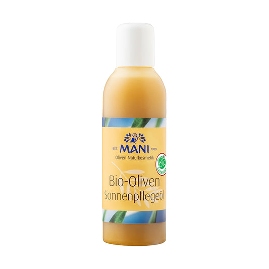 MANI Bio-Oliven Sonnenpflegeöl, 150 ml Flasche